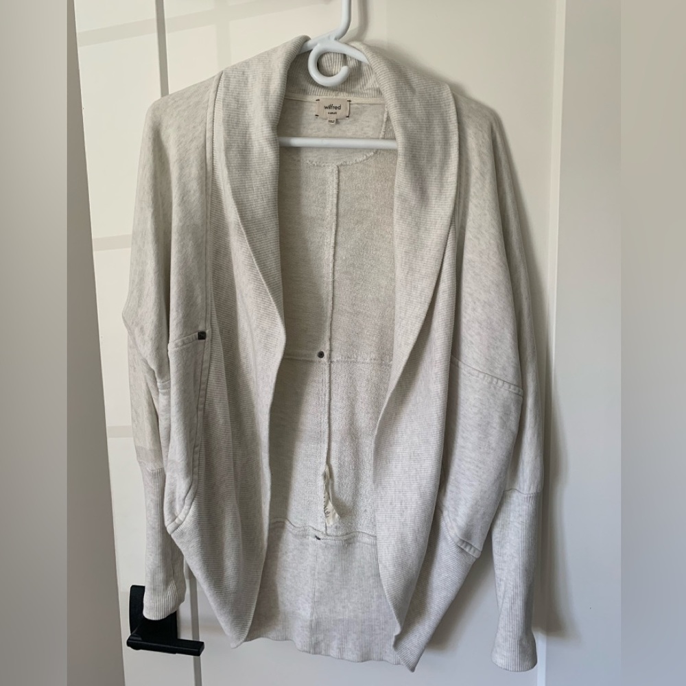 WILFRED ARITZIA OPEN CARDIGAN